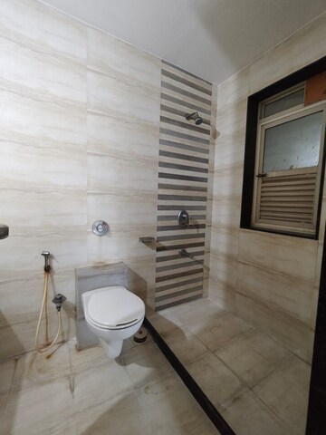 Bathroom in 3 BHK Apartment at Emerald Building, Chembur – for Rent