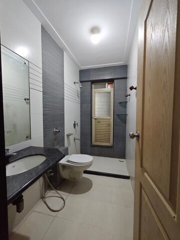 Bathroom in 3 BHK Apartment at Emerald Building, Chembur – for Rent
