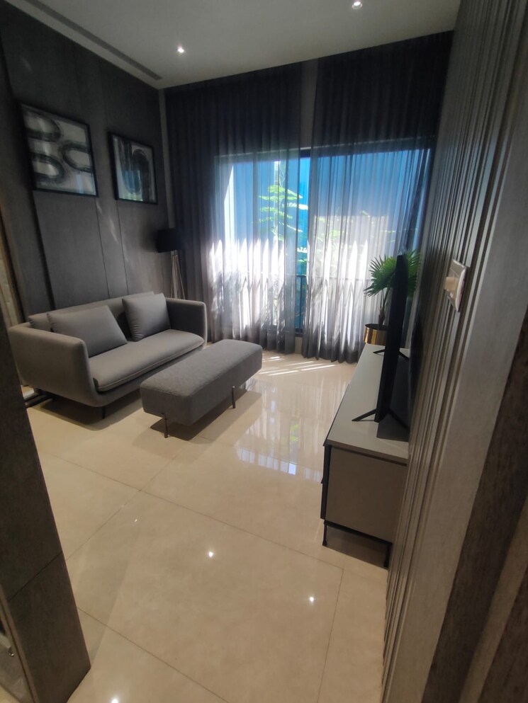 Living Room, sankla-east-world 3 Bedroom 985 Sq.Ft. Apartment In Shewalwadi Pune 9065621