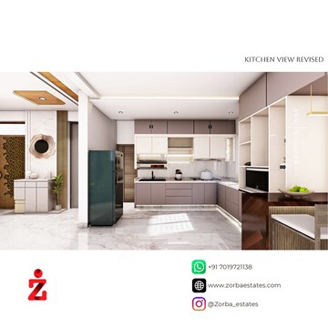 Kitchen in 3 BHK Villa at Jp Nagar – for Sale