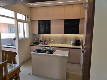 Kitchen in 3 BHK Apartment at Keltech Golf Vista, Dundahera – for Rent