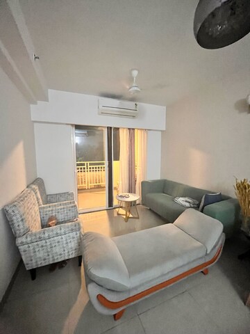 Living Room in 2 BHK Apartment at M3M Marina, Sector 68 – for Rent