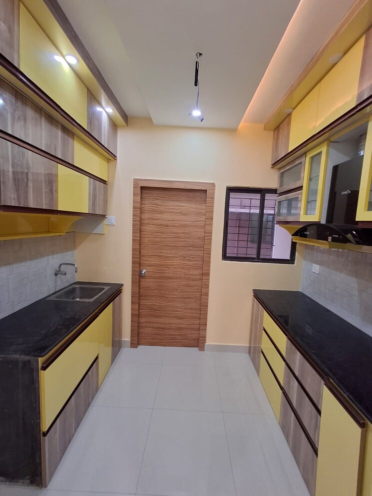 Kitchen, dtc-southern-heights 3 Bedroom 1370 Sq.Ft. Apartment In Joka Kolkata 9065641