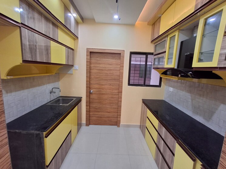 Kitchen, dtc-southern-heights 3 Bedroom 1370 Sq.Ft. Apartment In Joka Kolkata 9065641