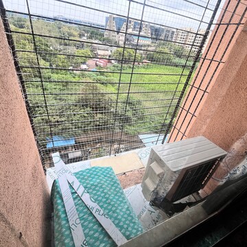 Balcony in 2 BHK Apartment at Hubtown Akruti Orchid Park, Sakinaka 90 Feet Road – for Rent