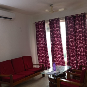 Bedroom in 3.5 BHK Apartment at Emaar Palm Gardens, Sector 83 – for Sale