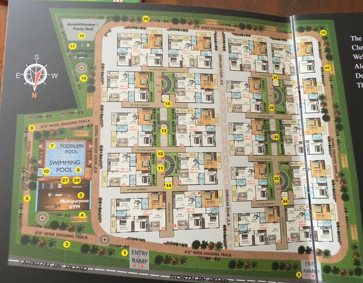 Master Plan, hosakerehalli 3 Bedroom 1440 Sq.Ft. Apartment In Hosakerehalli Bangalore 9065677