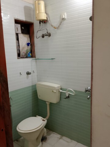 Bathroom in 2 BHK Apartment at Anmol Planet, Kharghar – for Rent
