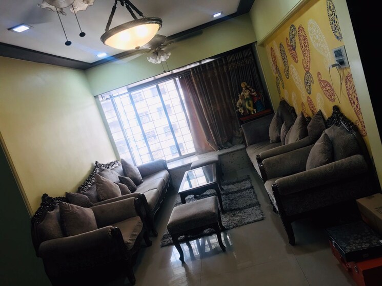 Living Room, dosti-lotus 2 Bedroom 580 Sq.Ft. Apartment In Wadala Mumbai 9065727