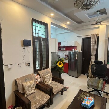 Living Room in 3 BHK Builder Floor at Vaishali Sector 4 – for Rent