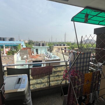 Balcony in 3 BHK Builder Floor at Vaishali Sector 4 – for Rent