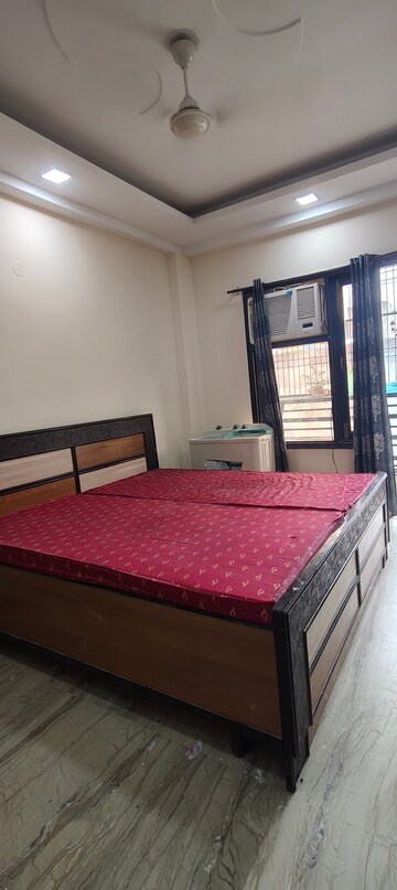 Bedroom in 2 BHK Builder Floor at Chattarpur – for Rent