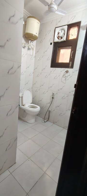 Bathroom in 2 BHK Builder Floor at Chattarpur – for Rent