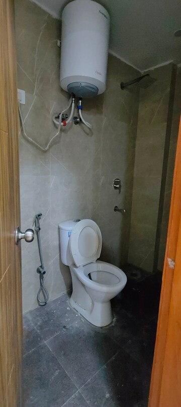 Bathroom in 2 BHK Builder Floor at Chattarpur – for Rent