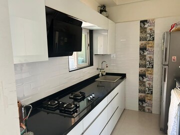 Kitchen in 2 BHK Apartment at Gurukrupa Marina Enclave, Malad West – for Sale