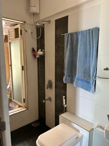Bathroom in 2 BHK Apartment at Gurukrupa Marina Enclave, Malad West – for Sale