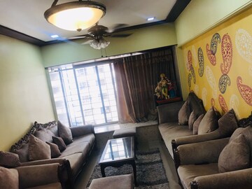 Living Room in 3 BHK Apartment at Dosti Ambrosia, Wadala East – for Sale