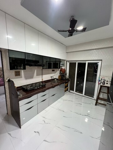Kitchen in 1 BHK Apartment at Sapphire Lakeside, Powai – for Rent
