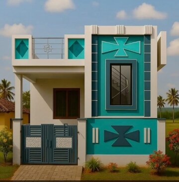 2 BHK Independent House – Exterior View View at Sulur - for Sale