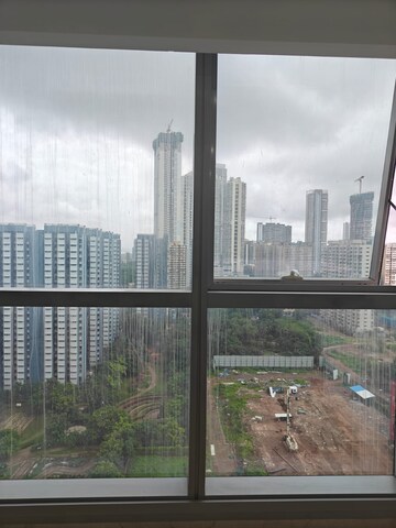 Balcony in 3 BHK Apartment at Bombay Realty Island City Center, Wadala – for Rent