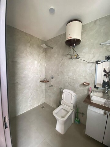 Bathroom in 2 BHK Apartment at Freedom Fighters Enclave – for Rent