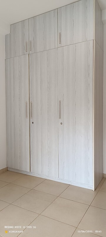 Bathroom in 3 BHK Apartment at Bhartiya Nikoo Homes, Thanisandra Main Road – for Rent