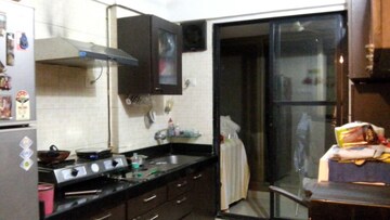 Kitchen in 2 BHK Apartment at Shakti Sadan Apartment, Bandra East – for Rent