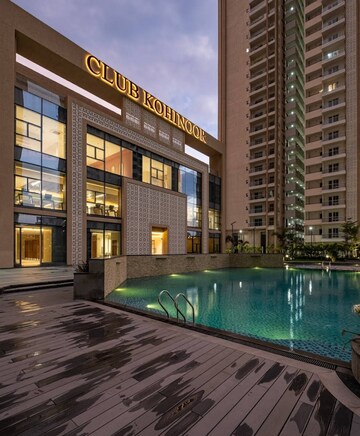 Swimming Pool in 4 BHK Apartment at Aurobindo Kohinoor, Serilingampally – for Rent