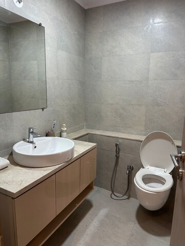 Bathroom in 2 BHK Apartment at Hubtown Akruti Orchid Park, Sakinaka – for Rent