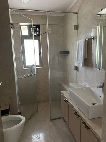 Bathroom in 2 BHK Apartment at Hubtown Akruti Orchid Park, Sakinaka – for Rent