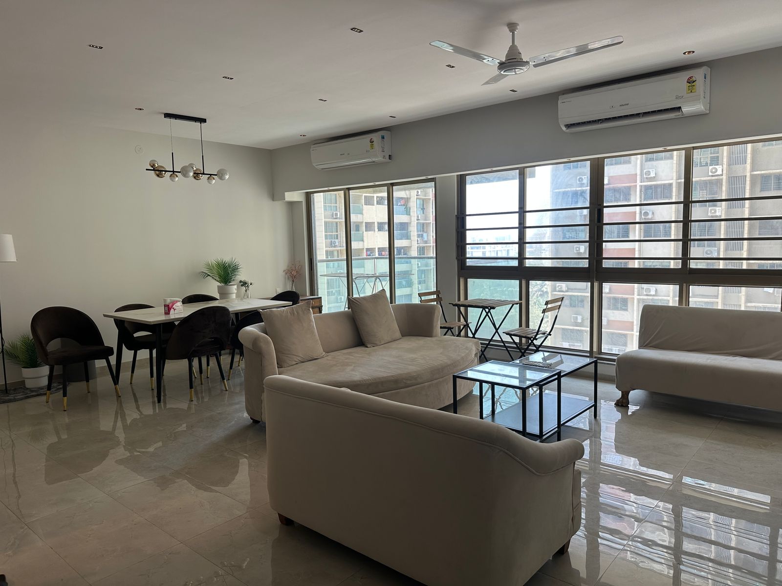 2 BHK + Study Room 1050 Sq.Ft. Apartment in Hubtown Akruti Orchid Park