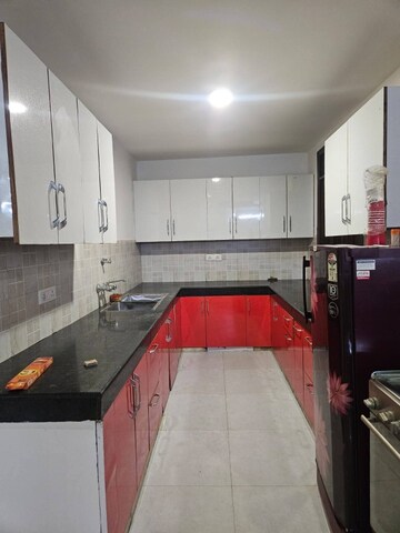 Kitchen in 2 BHK Apartment at Freedom Fighters Enclave – for Rent