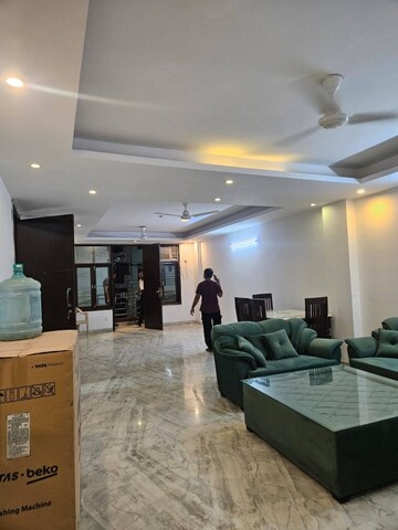 Living Room in 2 BHK Apartment at Freedom Fighters Enclave – for Rent