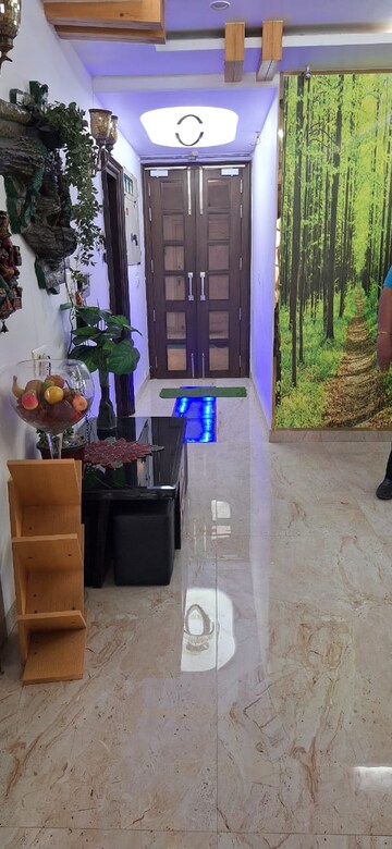 Kitchen in 3 BHK Apartment at Unitech Palms, South City 1 – for Rent