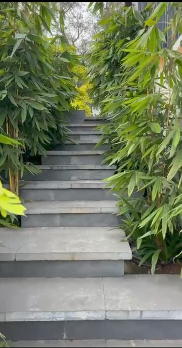 Staircase in 4 BHK Independent House at Aranattukara – for Sale