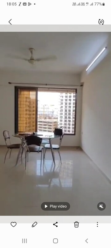 Living Room in 2.5 BHK Apartment at Neelkanth Palms, Kapur Bawdi – for Rent