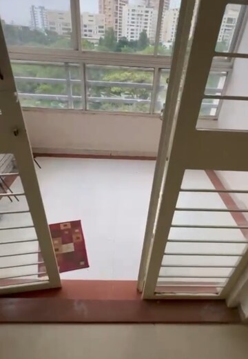 Staircase in 2 BHK Apartment at Nisarg Akash, Pimple Nilakh – for Rent