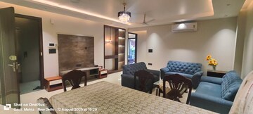 Living Room in 3 BHK Apartment at Saket – for Rent