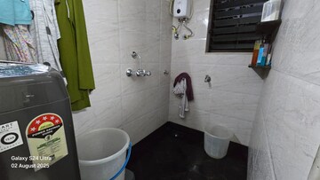 Bathroom in 1 BHK Apartment at Bhoomi Classic, Malad West – for Rent