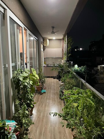 Balcony in 4 BHK Builder Floor at Ardee City, Sector 52 – for Rent
