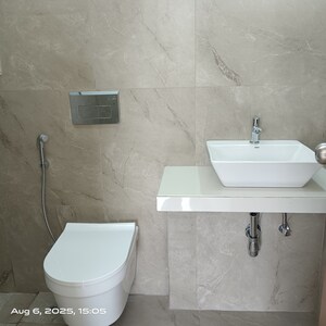 Bathroom in 2 BHK Apartment at Kiran Swastik, Sus – for Sale