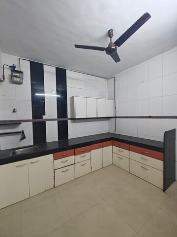 Kitchen in 3 BHK Apartment at Neelkanth Residency, Seawoods – for Rent