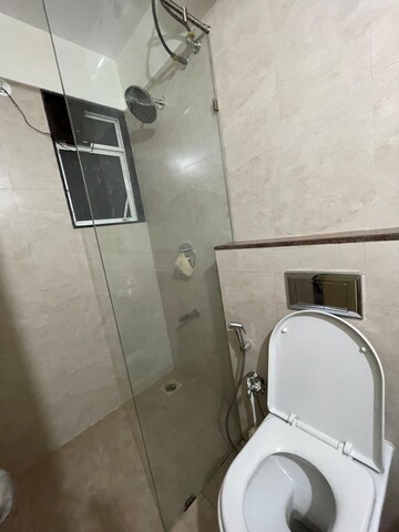 Bathroom in 3 BHK Apartment at Godrej Central, Chembur – for Rent