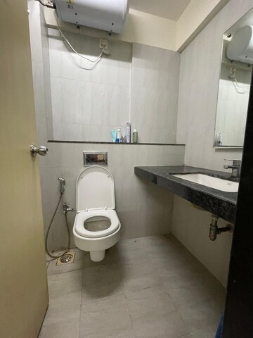 Bathroom in 3 BHK Apartment at Godrej Central, Chembur – for Rent