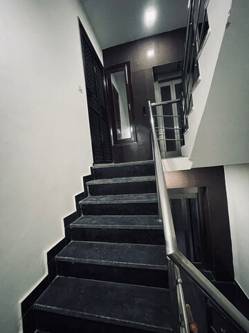 Staircase in 3 BHK Builder Floor at Freedom Fighters Enclave – for Rent