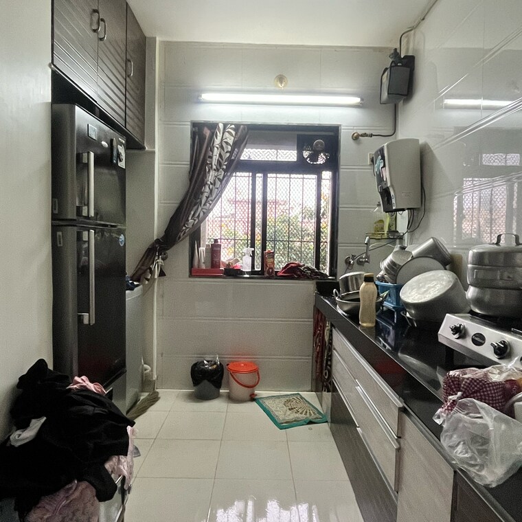 Kitchen, new-brahmand-phase-7-chs 1 Bedroom 448 Sq.Ft. Apartment In Kiran Mill Colony Thane 9066406