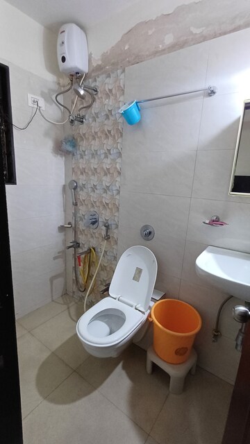 Bathroom in 3 BHK Apartment at Aditya Thana CHS Sopan, Panch Pakhadi – for Rent