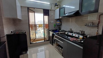 Kitchen in 3 BHK Apartment at Aditya Thana CHS Sopan, Panch Pakhadi – for Rent