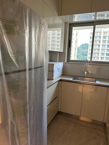Balcony in 1 BHK Apartment at Hiranandani Regent Hill, Powai – for Rent