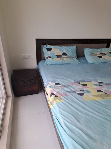 Master Bedroom in 1 BHK Apartment at Dimple 19 North, Kandivali West – for Rent